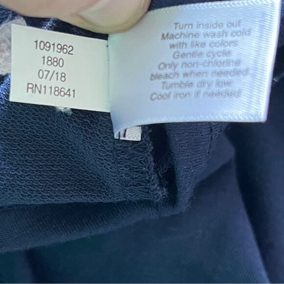 Lane Bryant navy blue jersey knit dress tunic pockets size 14 16 - Picture 7 of 9